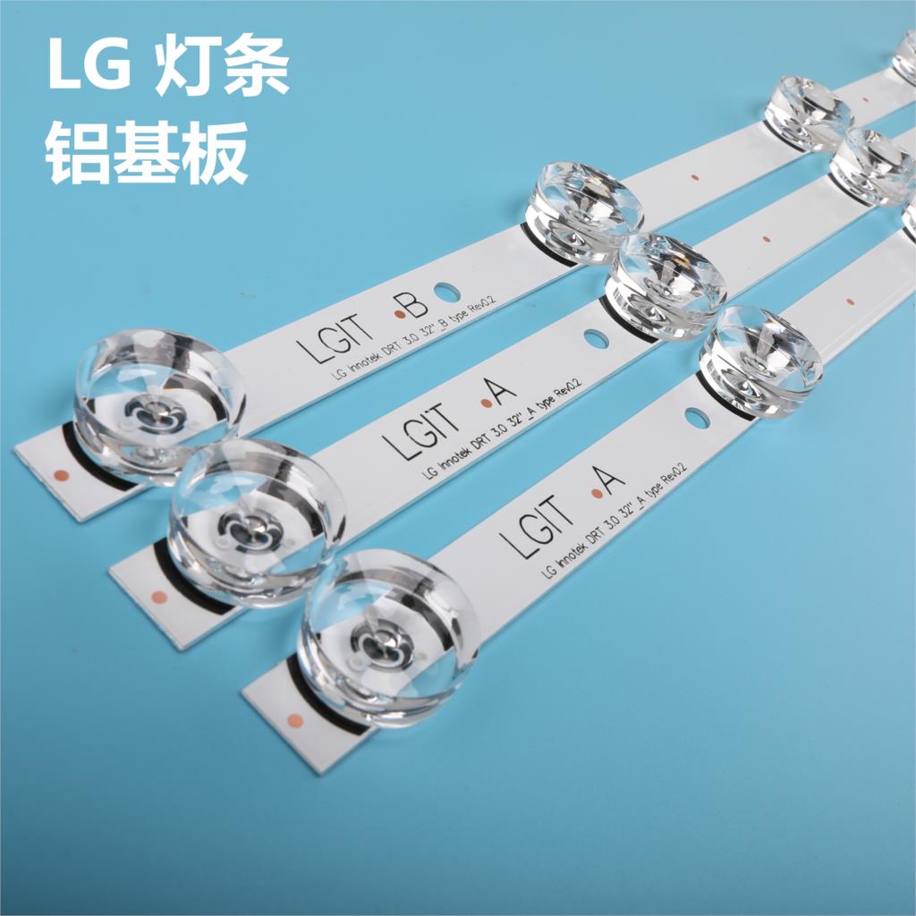 3 PCS*6LED 590mm LED backlight strip bar compatible for LG 32LB561V UOT A B 32 INCH DRT 3.0 32 A B 6916l-2223A 6916l-2224A