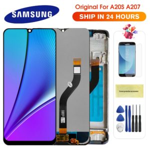 Original LCD For SAMSUNG  A20s A207 A2070 SM-A207F LCD Display