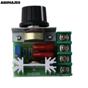 1pcs AC 220 V 2000 W SCR Voltage Regulator Dimmers Speed Thermostat Controller