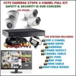 cctv camera 4chamel 5mp kit
