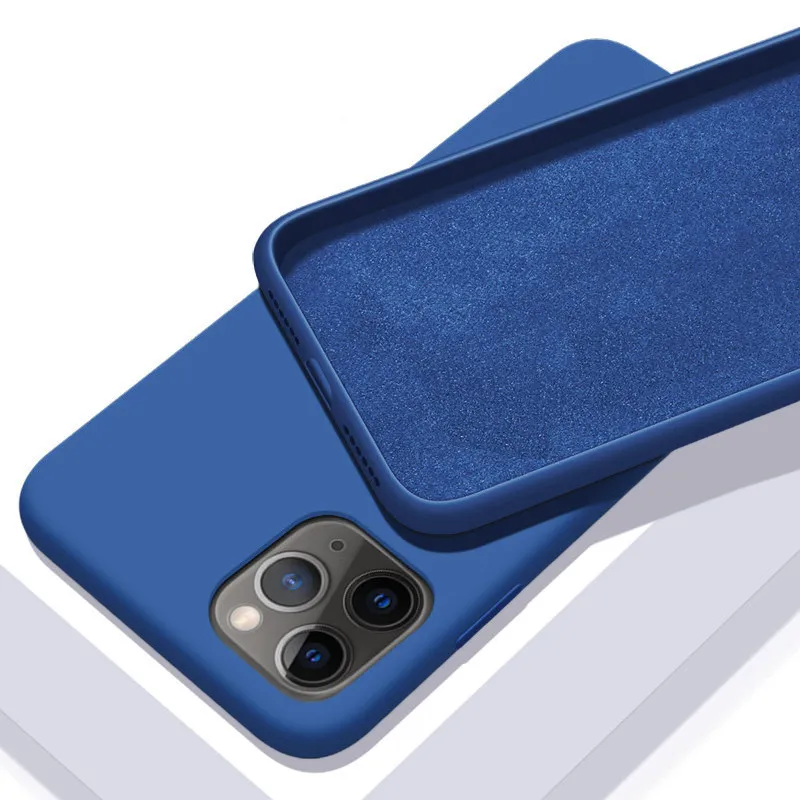 Solid Color Soft Silicone Case for iPhone Solid Color Soft Silicone Case for iPhone