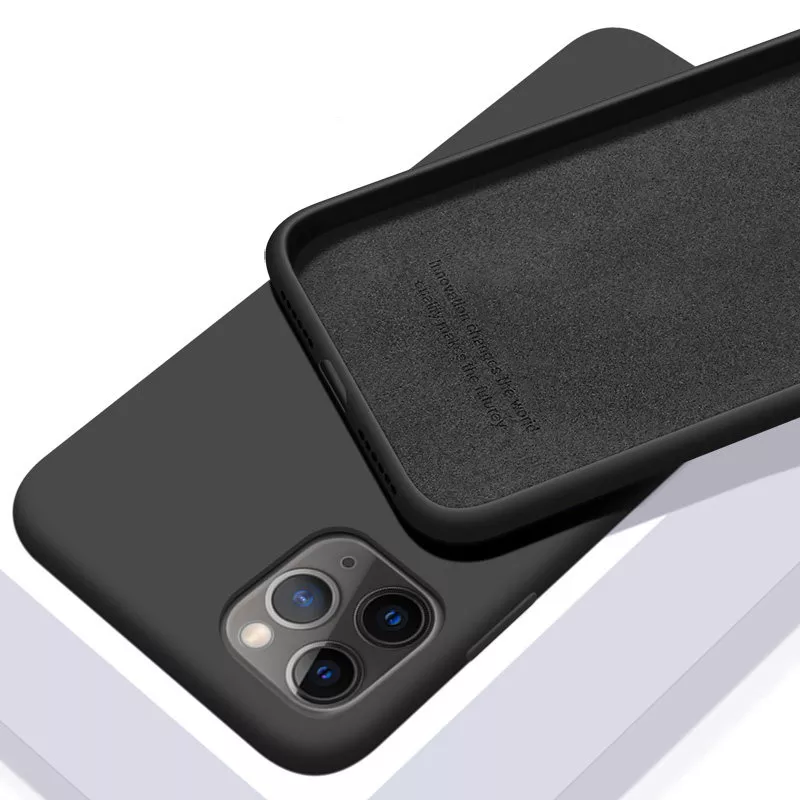 Solid Color Soft Silicone Case for iPhone Solid Color Soft Silicone Case for iPhone