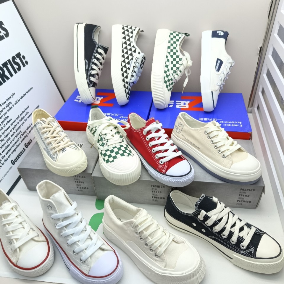 Vulcanized Canvas Shoes 208pcs/carton - Image 1