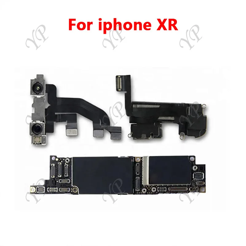 For iPhone X/XR/XS/XS Max 64g/256g Fully Tested Cleaned iCloud Original Mainboard Authentic Compatible With iPhone Motherboard