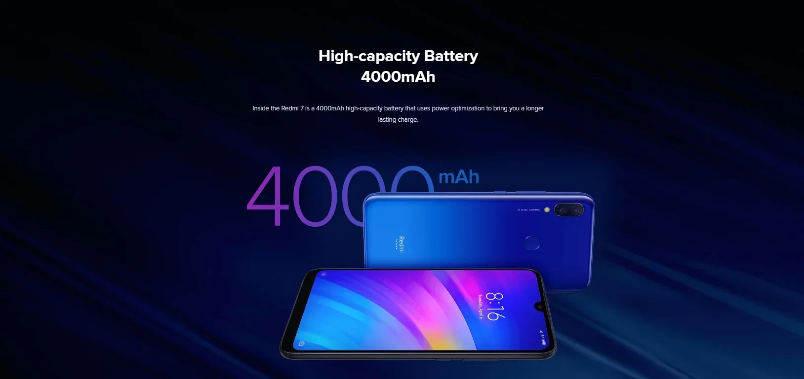 Original Xiaomi redmi 7 4GB 64GB Global Rom celular googleplay Fingerprint Octa-core 4G Smartphone