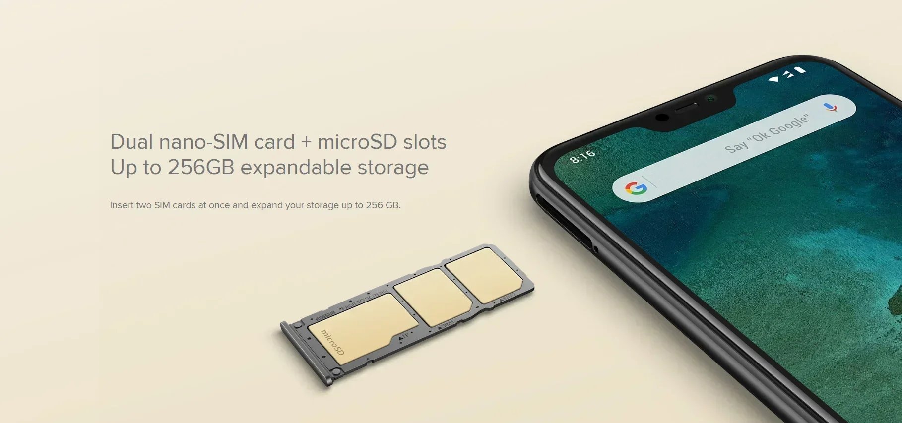 Xiaomi Redmi 6 Pro Snapdragon Global Firmware625 Pixels 4000 MAh Batterry Dual SIM Android  4G Smartphone 3GB 32GB Used Phone
