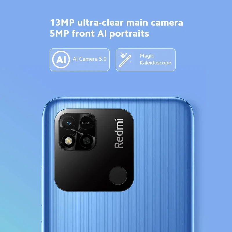 Xiaomi Redmi 10A 4G Smartphone 4GB 64GB Helio G25 Octa Core 6.53' HD Display 13MP Fingerprint 5000mAh Cellphone Global Rom Xiaomi Redmi 10A 4G Smartphone 4GB 64GB Helio G25 Octa Core 6.53' HD Display 13MP Fingerprint 5000mAh Cellphone Global Rom