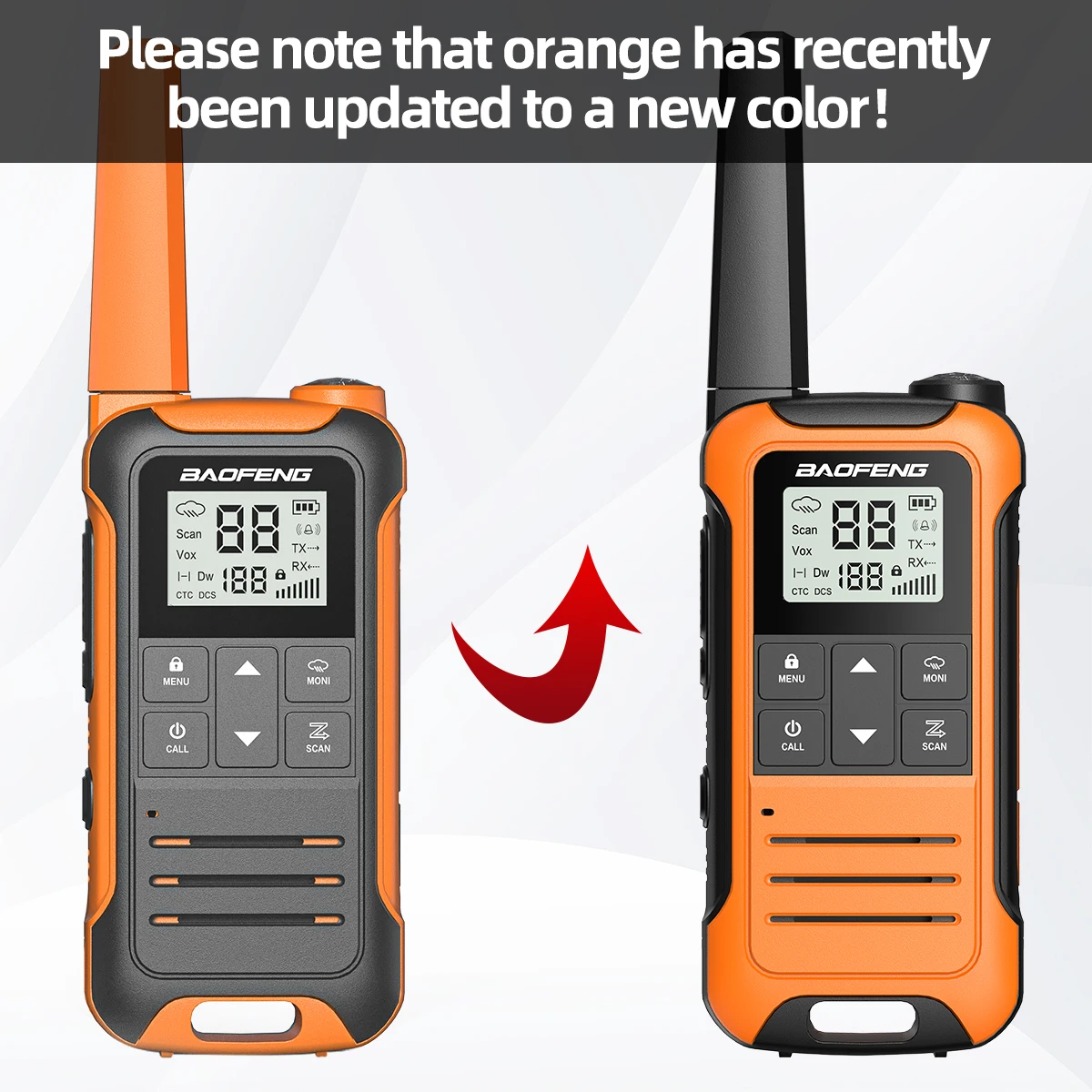 2PCS Baofeng F22 PMR FRS Mini Walkie Talkie Waterproof Type-C Licence-free NOAA Portable Two Way Ham Radio for Hunting