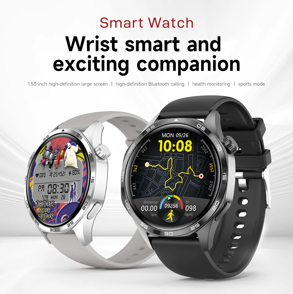GT5 PRO Smart Watch Men Watch 5 Pro AMOLED HD Screen Bluetooth Call GPS Trajectory NFC Heart Rate Compass SmartWatches 2024 New GT5 PRO Smart Watch Men Watch 5 Pro AMOLED HD Screen Bluetooth Call GPS Trajectory NFC Heart Rate Compass SmartWatches 2024 New