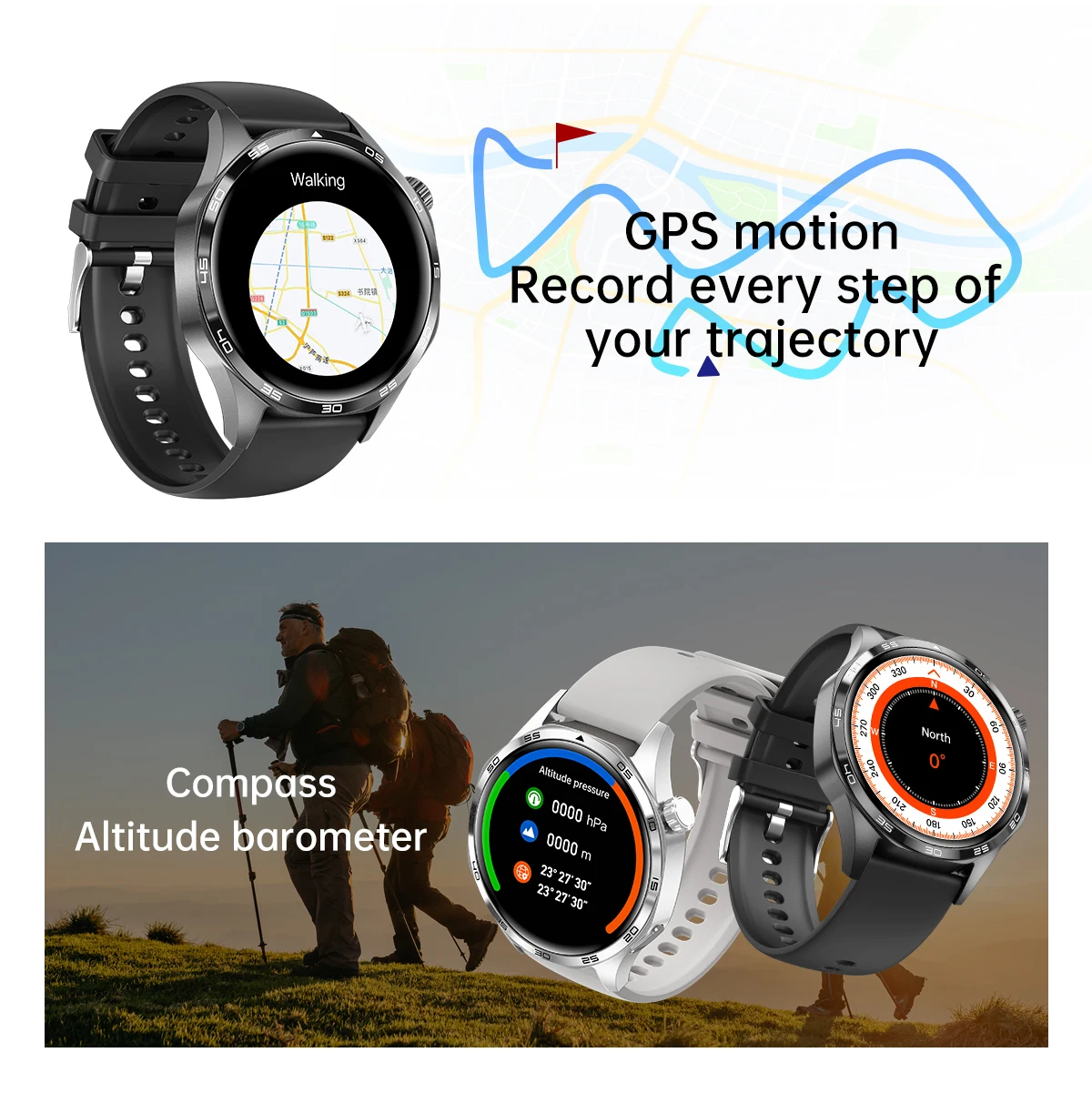 GT5 PRO Smart Watch Men Watch 5 Pro AMOLED HD Screen Bluetooth Call GPS Trajectory NFC Heart Rate Compass SmartWatches 2024 New GT5 PRO Smart Watch Men Watch 5 Pro AMOLED HD Screen Bluetooth Call GPS Trajectory NFC Heart Rate Compass SmartWatches 2024 New