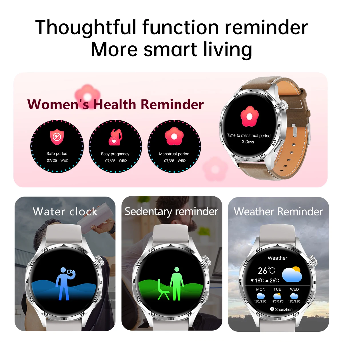 GT5 PRO Smart Watch Men Watch 5 Pro AMOLED HD Screen Bluetooth Call GPS Trajectory NFC Heart Rate Compass SmartWatches 2024 New GT5 PRO Smart Watch Men Watch 5 Pro AMOLED HD Screen Bluetooth Call GPS Trajectory NFC Heart Rate Compass SmartWatches 2024 New