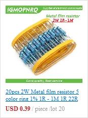 100PCS FR207 2A 1000V DO-15 Diode Rectifier Bridge New Original