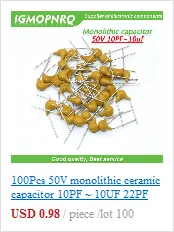 100PCS FR207 2A 1000V DO-15 Diode Rectifier Bridge New Original