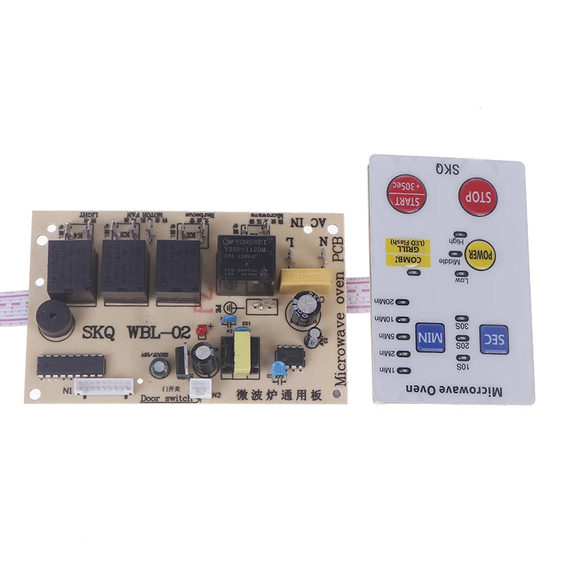 Microwave Oven Universal Board Motherboard Repair Board Modified Circuit Board Accessories Ultra-Thin Button Replacement