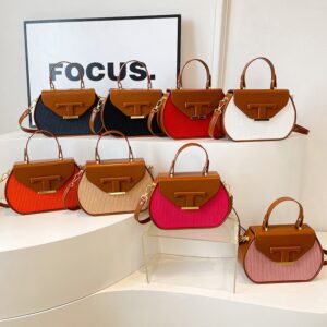 Cross-Border Popular High-End Hand-Held Box Bag for Women, New Simple Handbag,