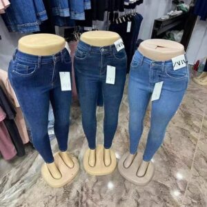 Skinny Jeans Wholesale Women's Denim Pants Slim Fit Stretch Wholesale