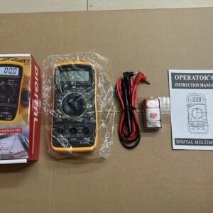 DigitaL MuLtimeter XL830L High Precision DigitaL DispLay MuLtimeter ELectrician MuLtifunction Measuring Resistance VoLtage Meter Instrument