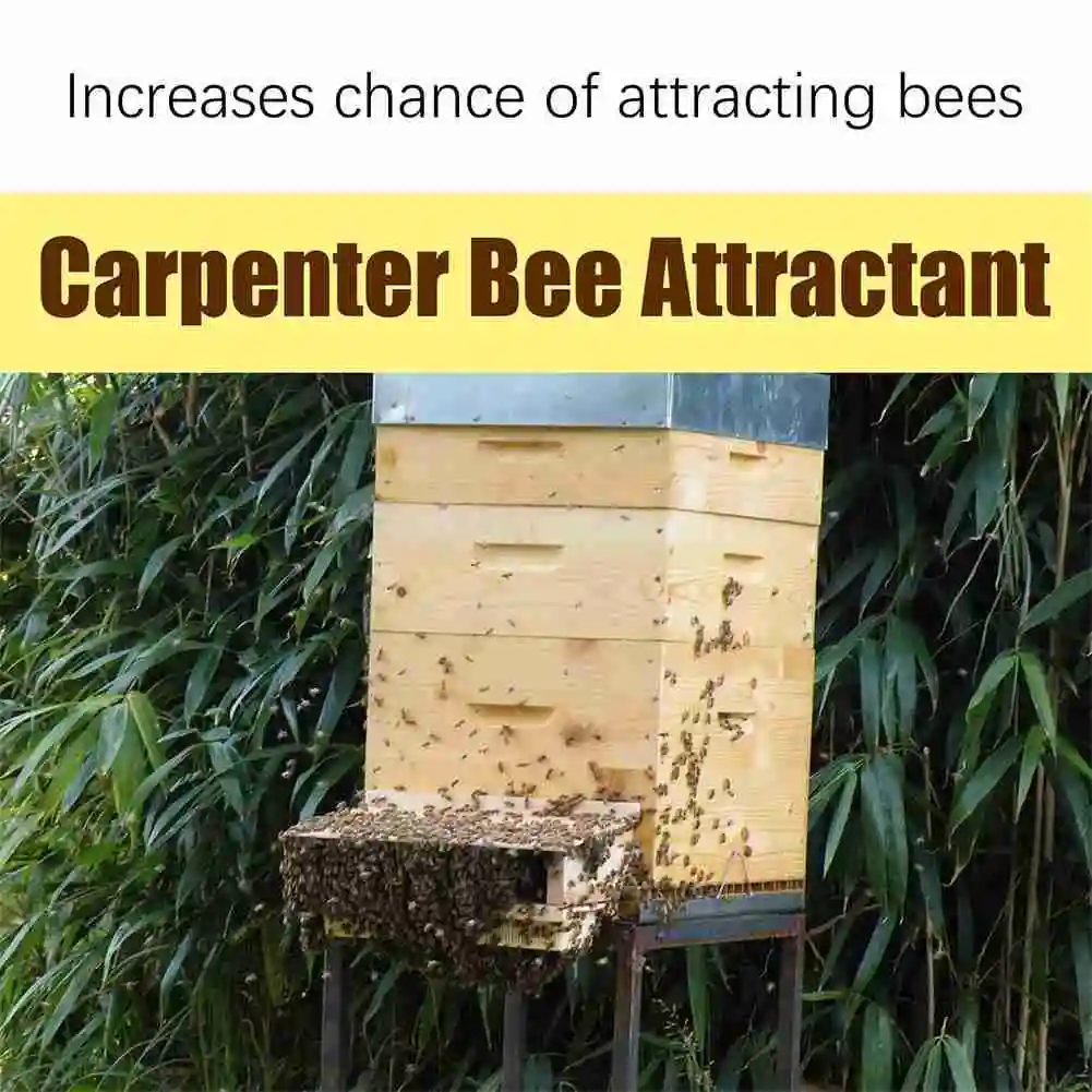Bee Bait Bee Queen Pheromone Easy Catching Lure Bait Swarm Honey Hive Attract Outdoor Beekeeping Bee Attractant Bait