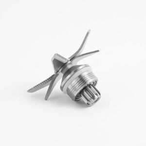 six blade toothed blender knife