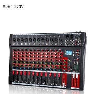 Professional 16-Channel  Mixer USB Bluetooth Performance Analog Mixer