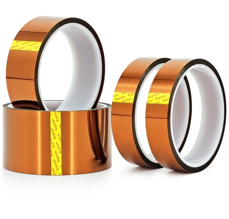 Kapton Tape 5/10/-50mm /100ft Heat Resistant High Temperature High insulation electronics industry welding Polyimide Tape Kapton Tape 5/10/-50mm /100ft Heat Resistant High Temperature High insulation electronics industry welding Polyimide Tape