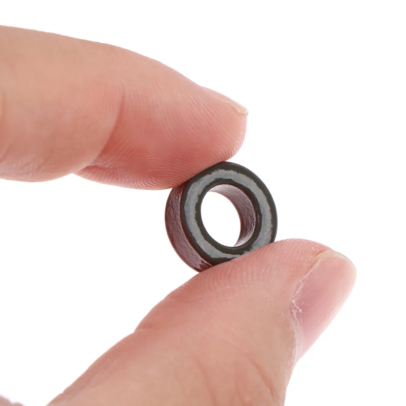 5pcs T37-6/T50-6/T37-2/ T-30-2 Iron Powder Cores 9.5*5.2*3.3mm Iron Dust Core Ferrite Toroid Core Coating