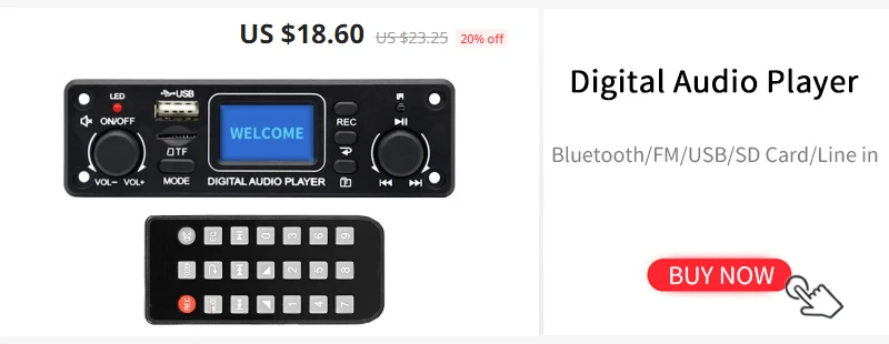 UNISIAN LCD Player Module MP3 28*64 Display Bluetooth Digital Audio Decoder Board TDM157 USB SD BT FM for Car Home Amplifier UNISIAN LCD Player Module MP3 28*64 Display Bluetooth Digital Audio Decoder Board TDM157 USB SD BT FM for Car Home Amplifier