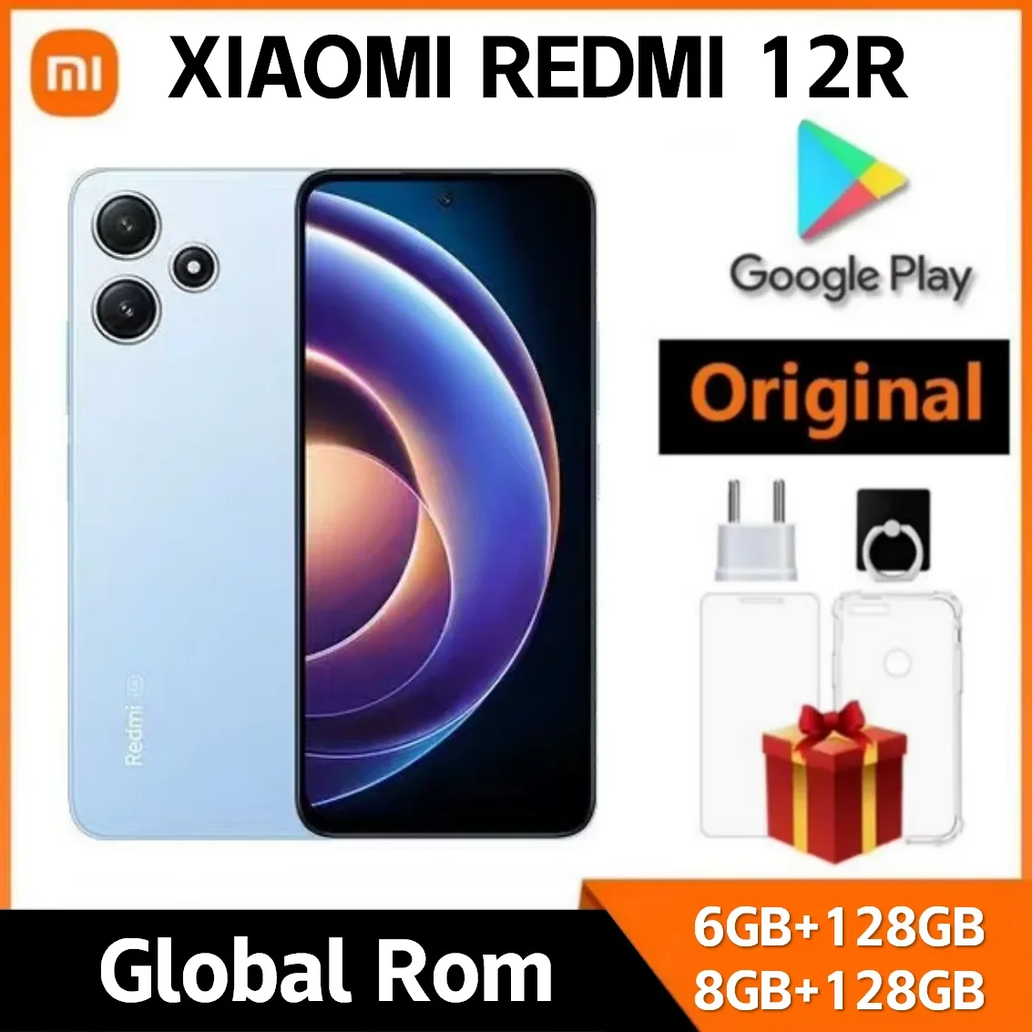 Original Xiaomi Redmi Note 12R 5G Smartphone 50MP Android 6.79 inch MediaTek Dimensity 8200 Ultra 140Hz 5000mAh cellphone