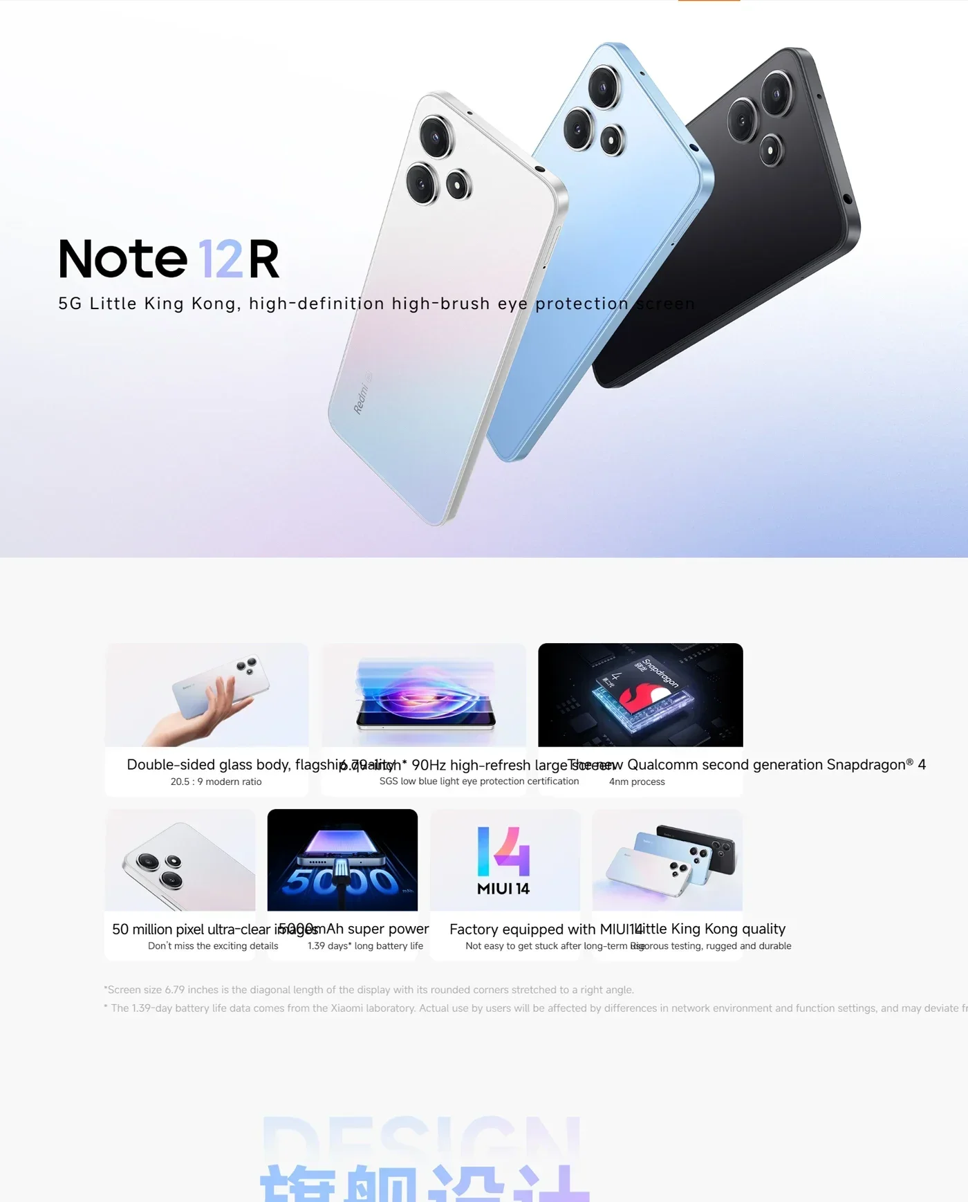 Original Xiaomi Redmi Note 12R 5G Smartphone 50MP Android 6.79 inch MediaTek Dimensity 8200 Ultra 140Hz 5000mAh cellphone Original Xiaomi Redmi Note 12R 5G Smartphone 50MP Android 6.79 inch MediaTek Dimensity 8200 Ultra 140Hz 5000mAh cellphone