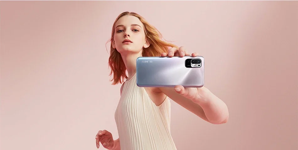 5G Smartphone Xiaomi Redmi Note 10 128GB 256GB 7nm Dimensity 700 6.5 Inch Display 48MP Camera 5000mAh Mobile Phones Global ROM