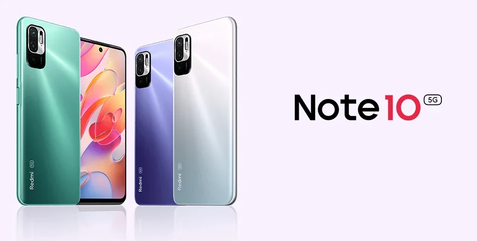 5G Smartphone Xiaomi Redmi Note 10 128GB 256GB 7nm Dimensity 700 6.5 Inch Display 48MP Camera 5000mAh Mobile Phones Global ROM