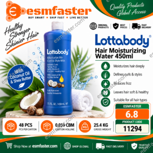lottabody hair moitrurizing water 450ml 11294