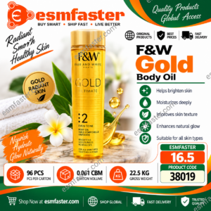 FW & gold Body oil 38019