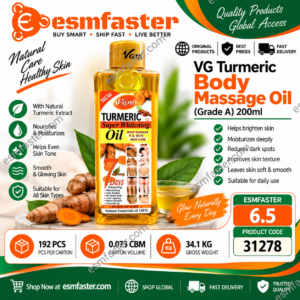Turmeric Body Massage oil grade A 200ml 31278