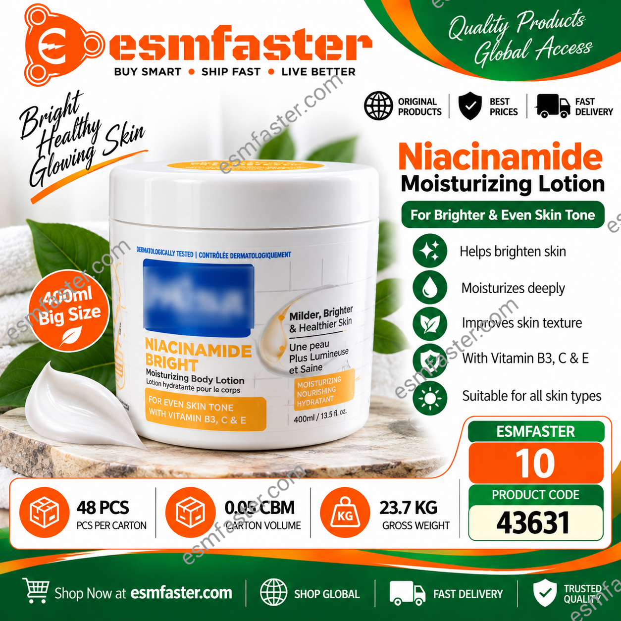 Niacinam moisturising lotion 43631 - Image 1