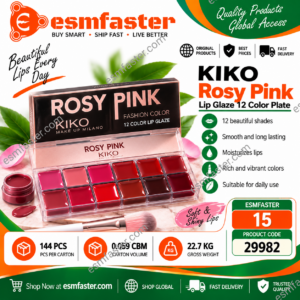 kiko Rosy Pink Lip Glaze 12 color 29982